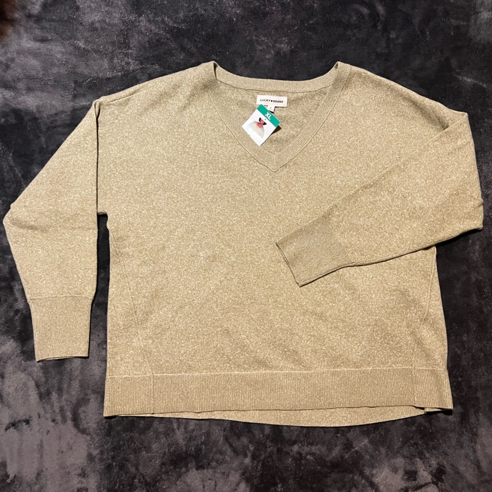 LUCKY BRAND V-Neck Sweater